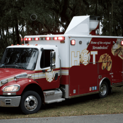 2009 Ambulance Food Truck For Sale