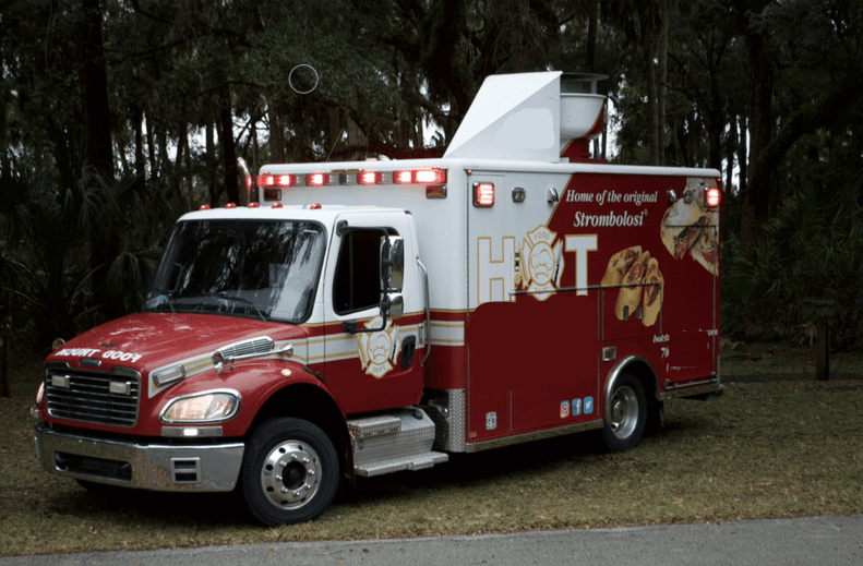 2009 Ambulance Food Truck For Sale