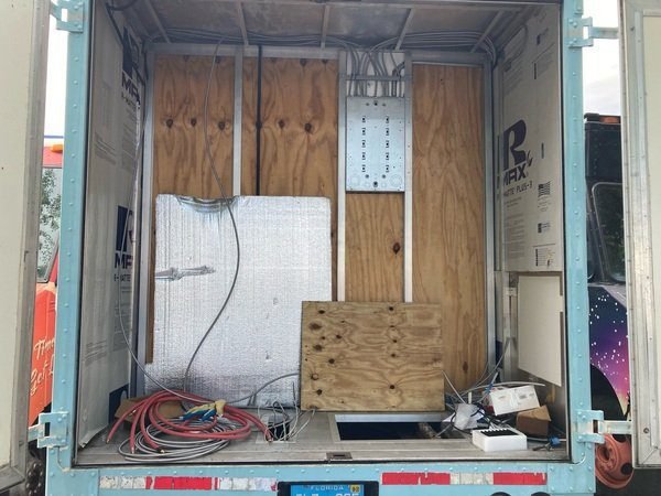 Partially Built Coffee Truck Ice Cream Truck or Food Truck For Sale - Image 5