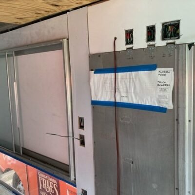 Partially Built Coffee Truck Ice Cream Truck or Food Truck For Sale