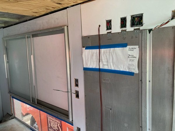 Partially Built Coffee Truck Ice Cream Truck or Food Truck For Sale