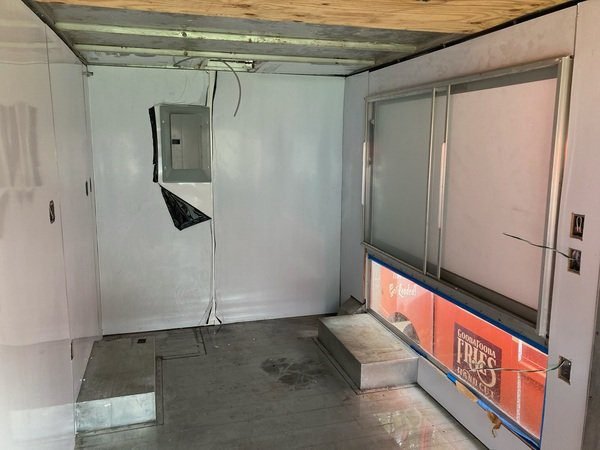 Partially Built Coffee Truck Ice Cream Truck or Food Truck For Sale - Image 4