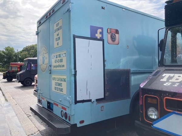Partially Built Coffee Truck Ice Cream Truck or Food Truck For Sale - Image 3