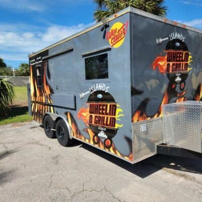 2020 18' Heat Customs Used Food Trailer