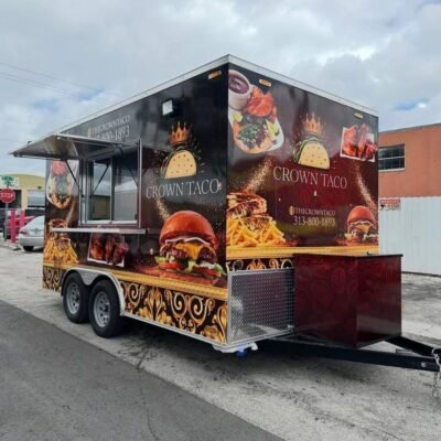 Trolley Concession Trailer For Sale