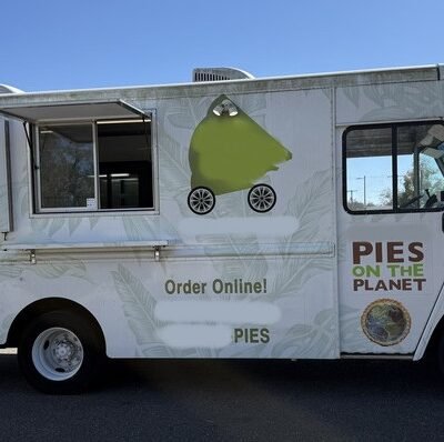 2010 International Retail Freezer Truck Four glass front freezers inside
